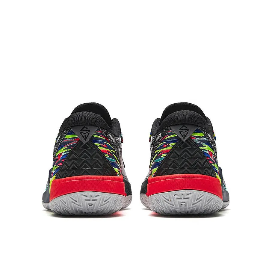 Anta Shock Wave 6 - Gray/Yellow/Red