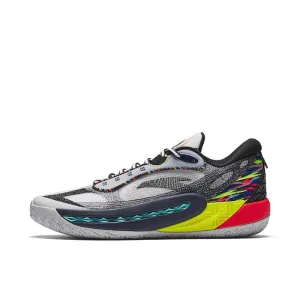 Anta Shock Wave 6 - Gray/Yellow/Red