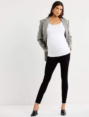 Articles Of Society Sarah Ankle Secret Fit Belly Skinny Leg Maternity Jeans in Saba