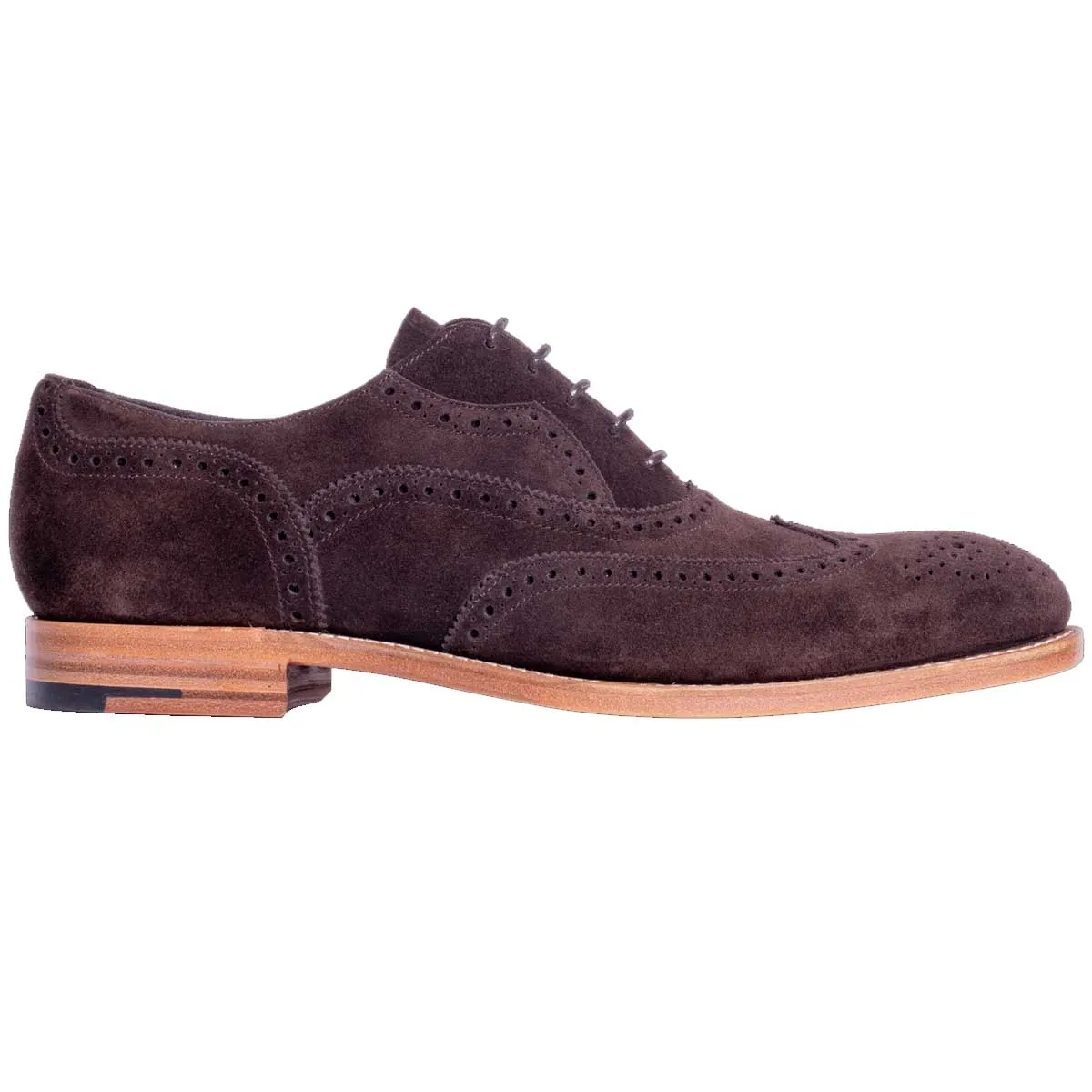 BARKER Bladen Shoes - Mens - Bitta Choc Suede