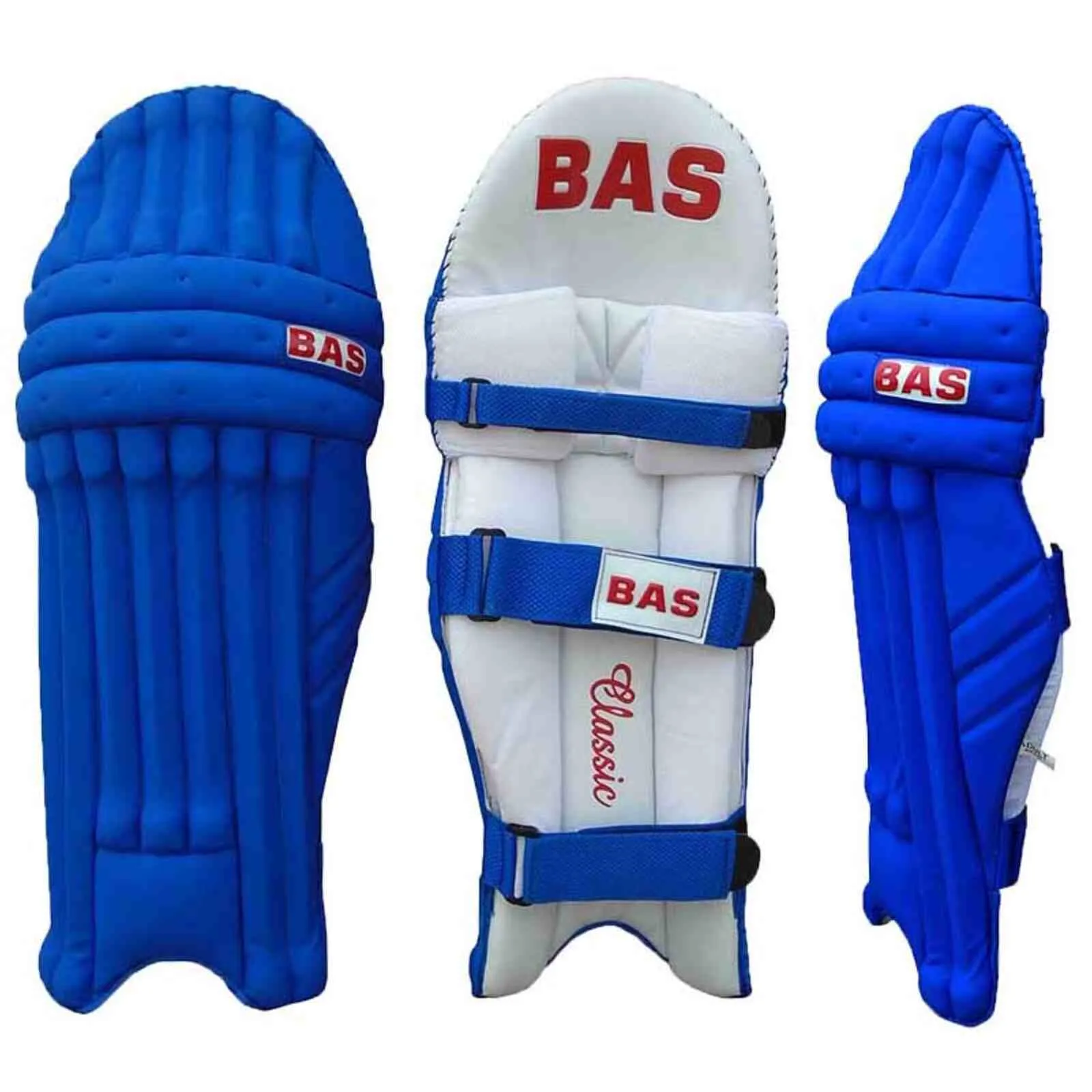 BAS Vintage Classic Royal Blue Batting Pads - Senior