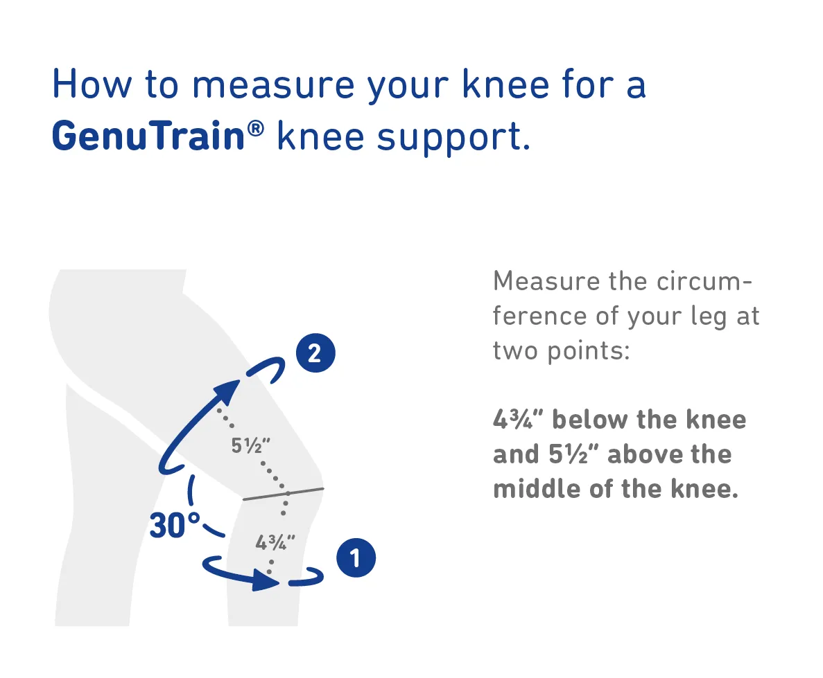 Bauerfeind Medical GenuTrain® S - Hinged Knee Brace