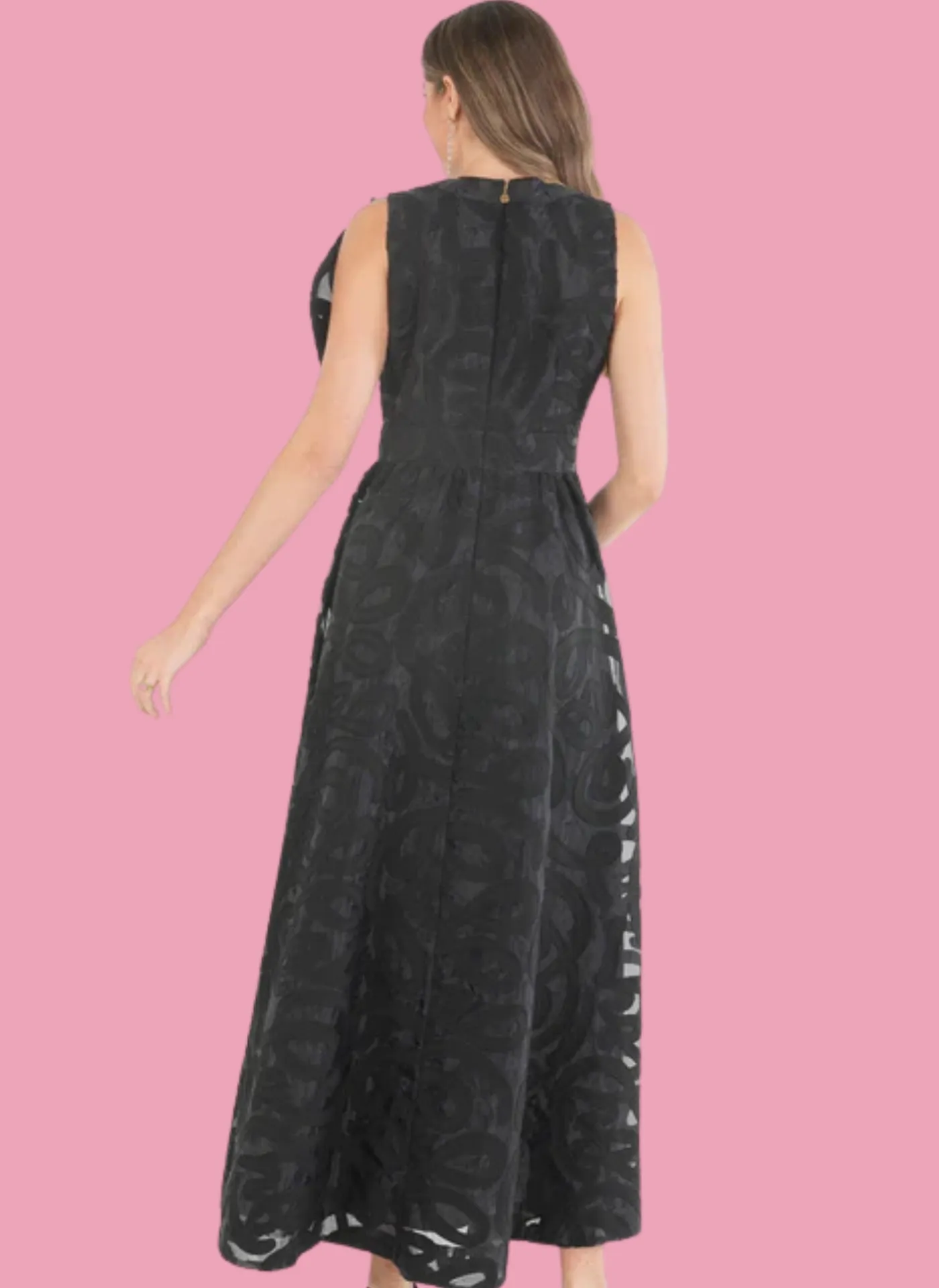 Bella Maxi Dress- Joy/Black