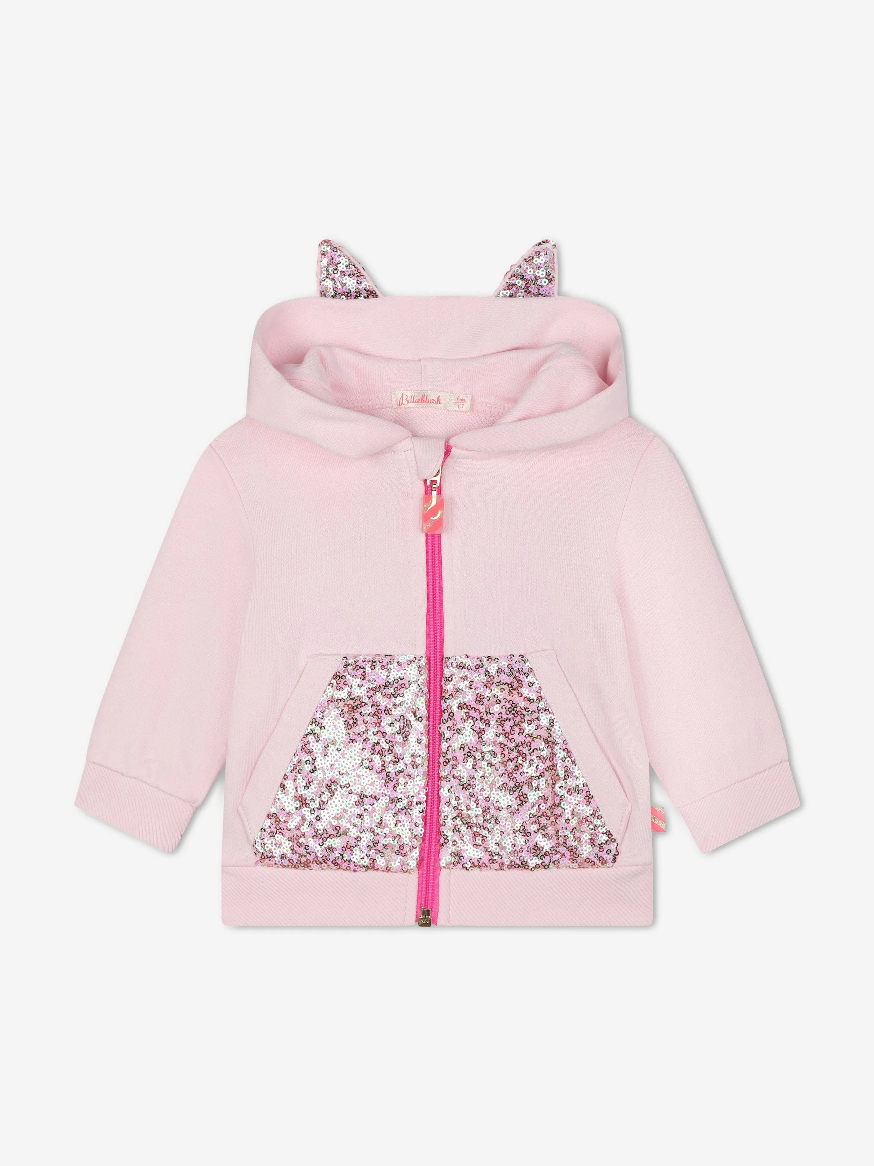 Billieblush Baby Girls Bunny Tracksuit in Pink