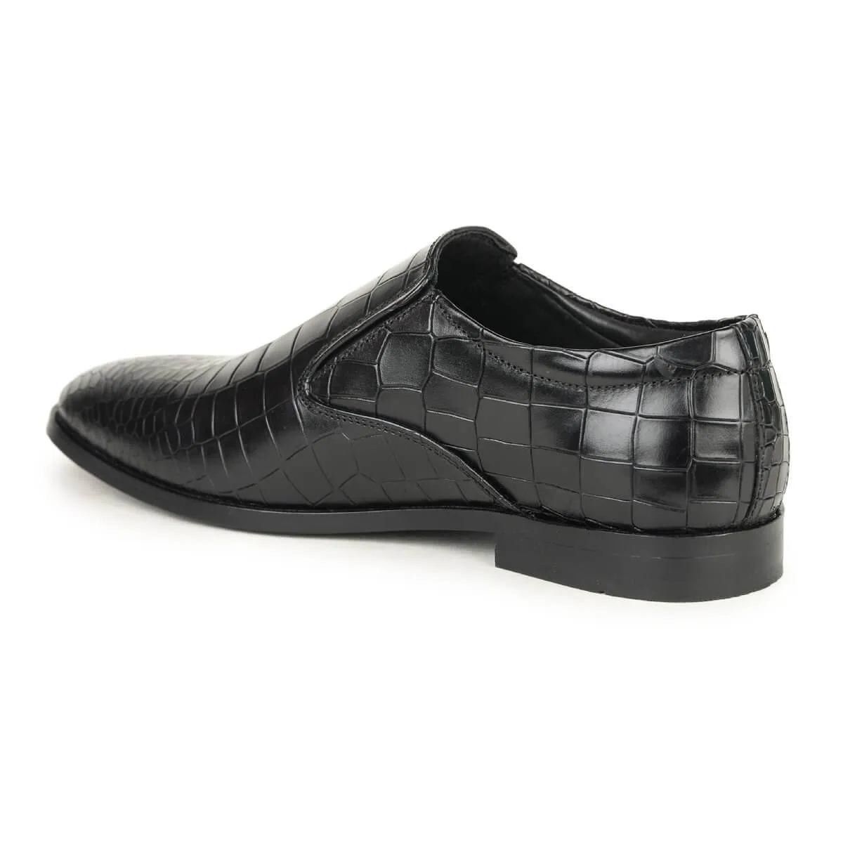 Britmen CP-11 Exotic Crocodile Print Loafers