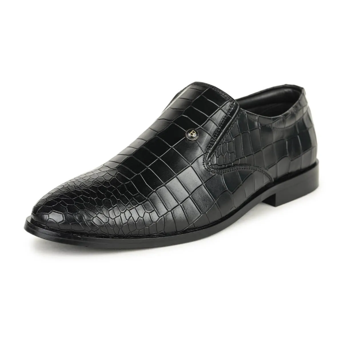 Britmen CP-11 Exotic Crocodile Print Loafers