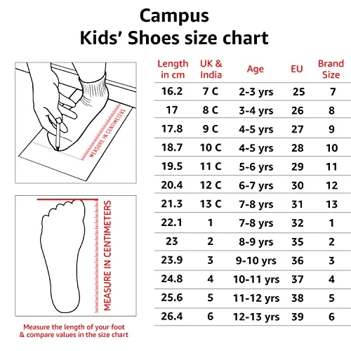 Campus Kids Boys String-K BLK-RED Outdoor Sandals -12 UK/India