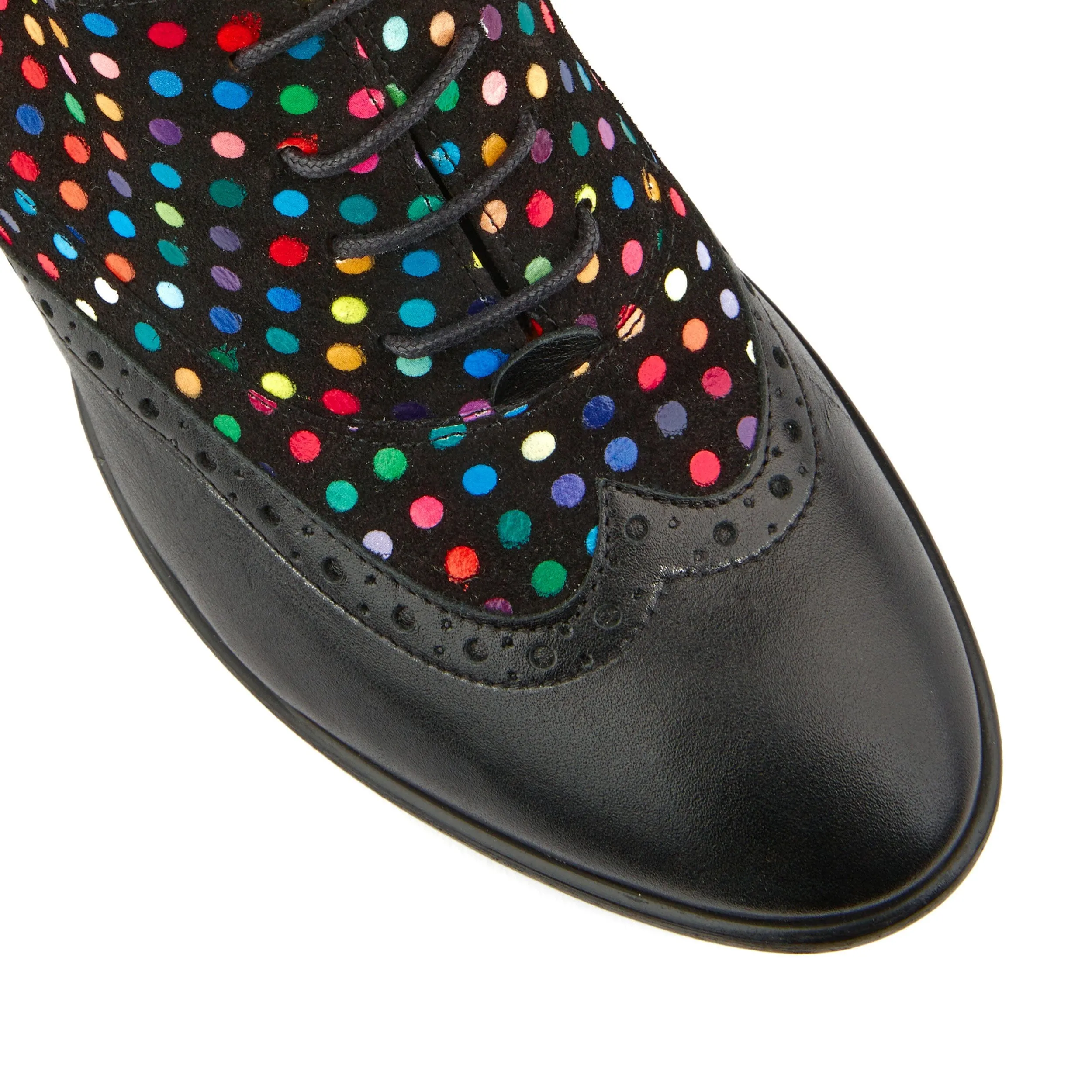 Casino - Black & Pink & Multi Disco Dots