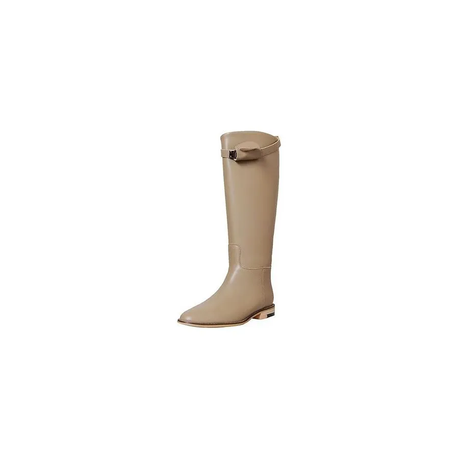 ChicLux Autumn Chic Knee-High Boots