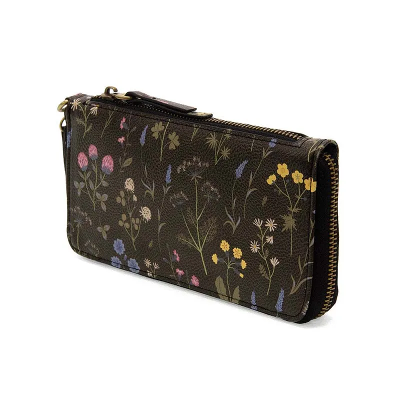 Chloe Printed Zip Around Wallet Wristlet