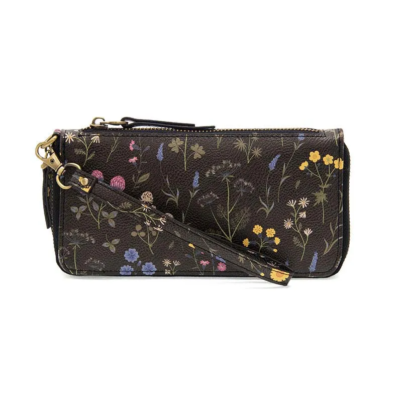 Chloe Printed Zip Around Wallet Wristlet