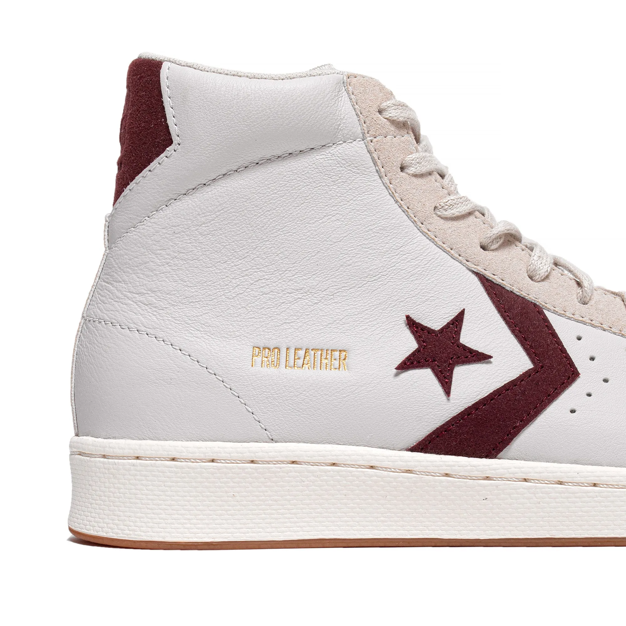 Converse Mens Pro Leather Hi Shoes 'White'