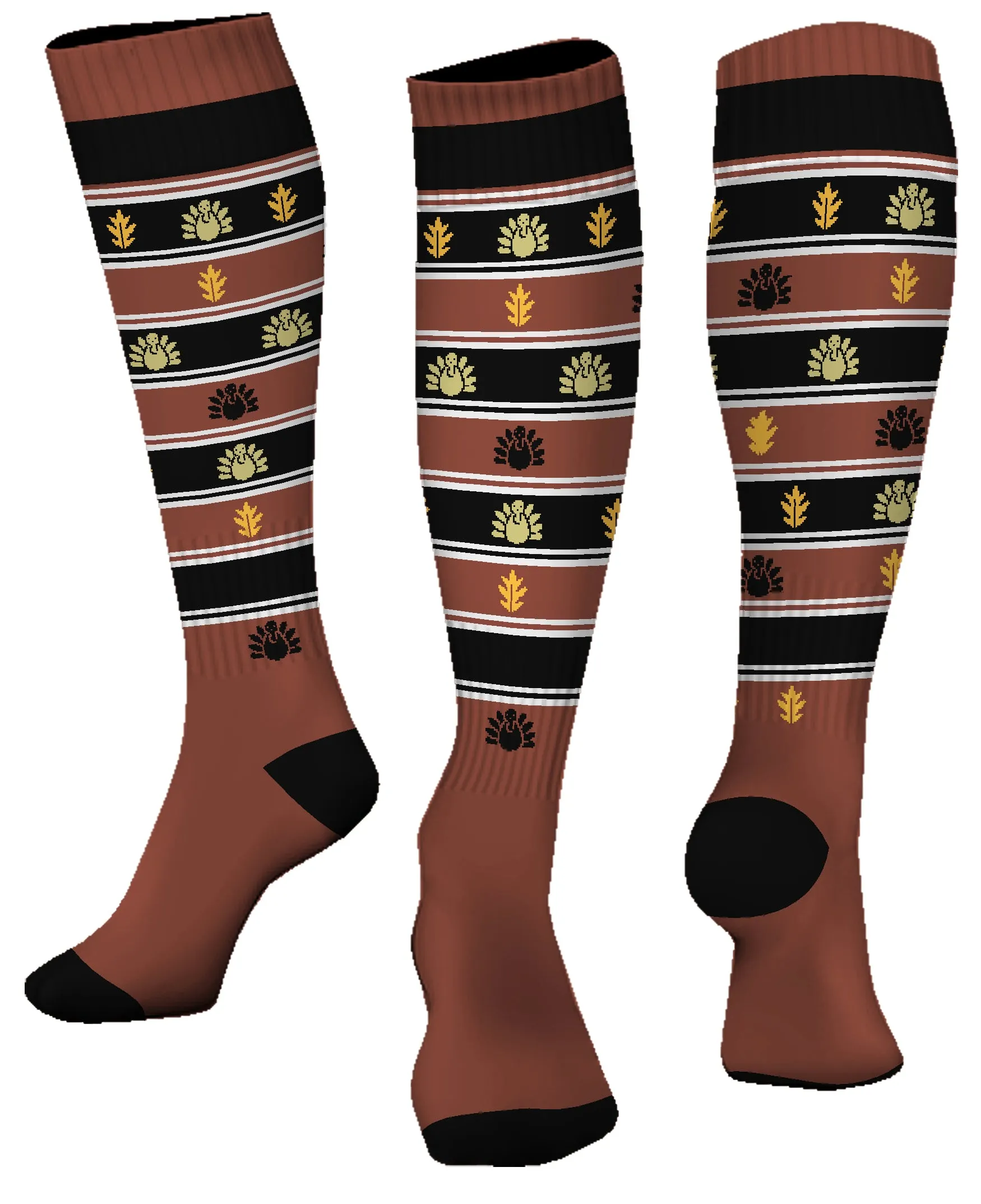 Custom Turkey Trot Knee-High Socks