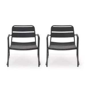 Daryah Outdoor Dining Chair (Set of 2)