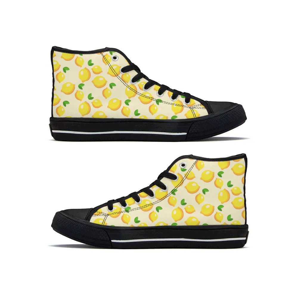 Diverse Panda Lemon Hi Tops