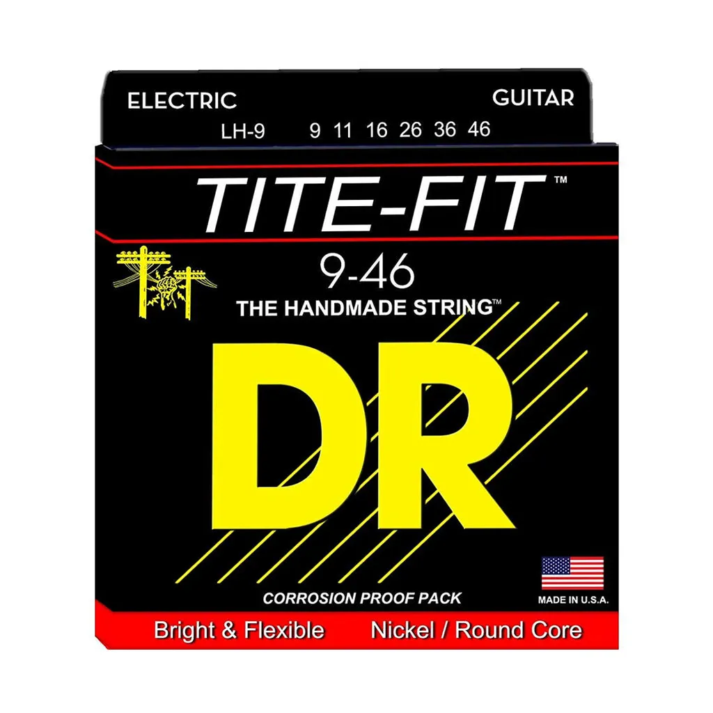 DR TITE-FIT 9-46 TITE N LITE - Electric Guitar Strings