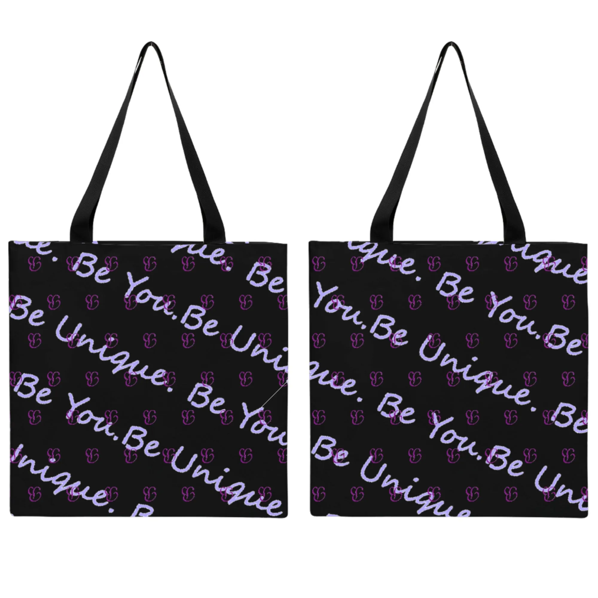 EtherealBe Black Canvas Bag - Be Unique. Be You.