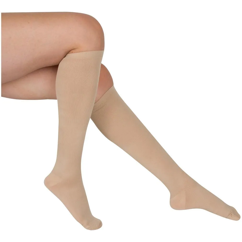 EvoNation Women's Opaque 20-30 mmHg Knee High