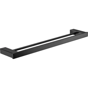 Fienza Koko Matte Black Towel Rail - Double 810