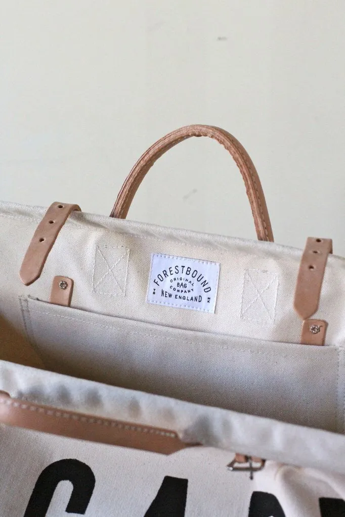 Forestbound ESCAPE Weekender Canvas Tote