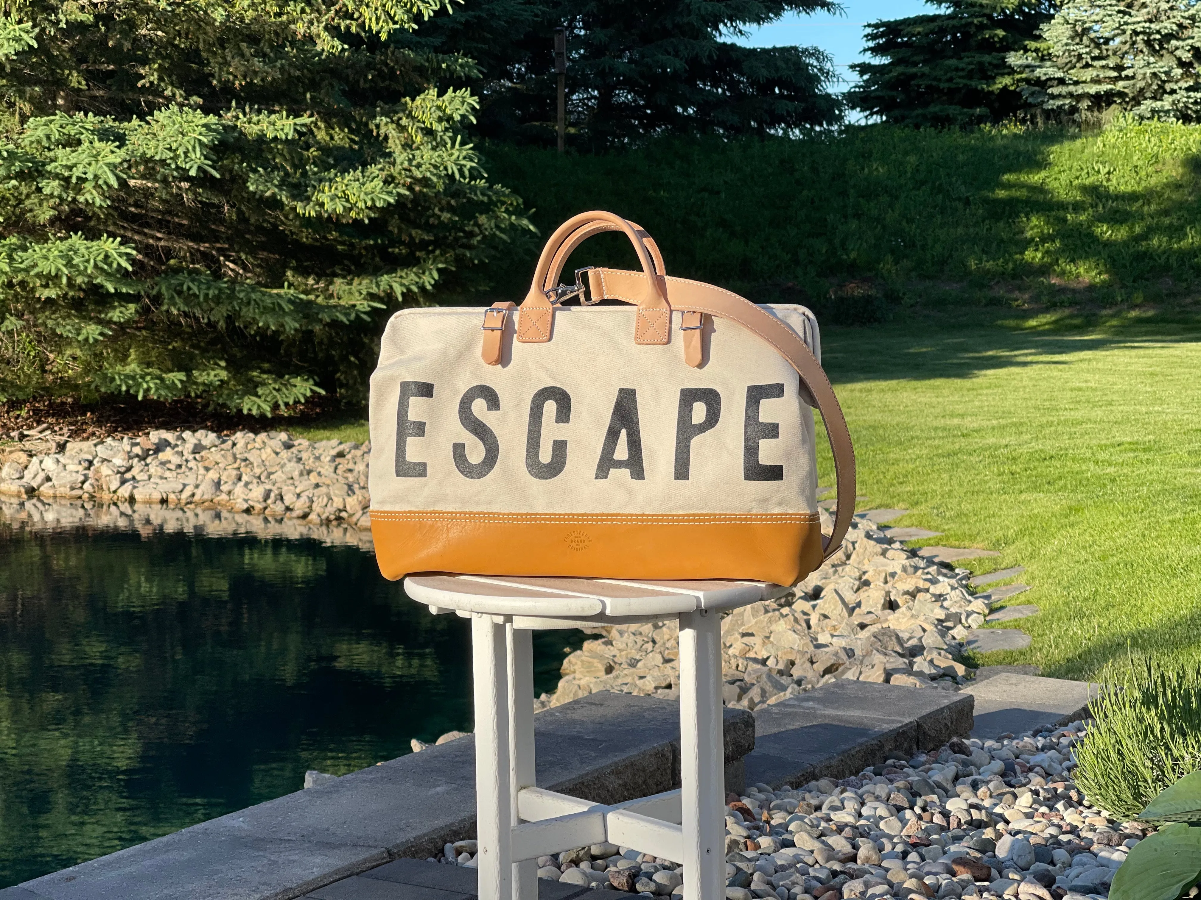 Forestbound ESCAPE Weekender Canvas Tote