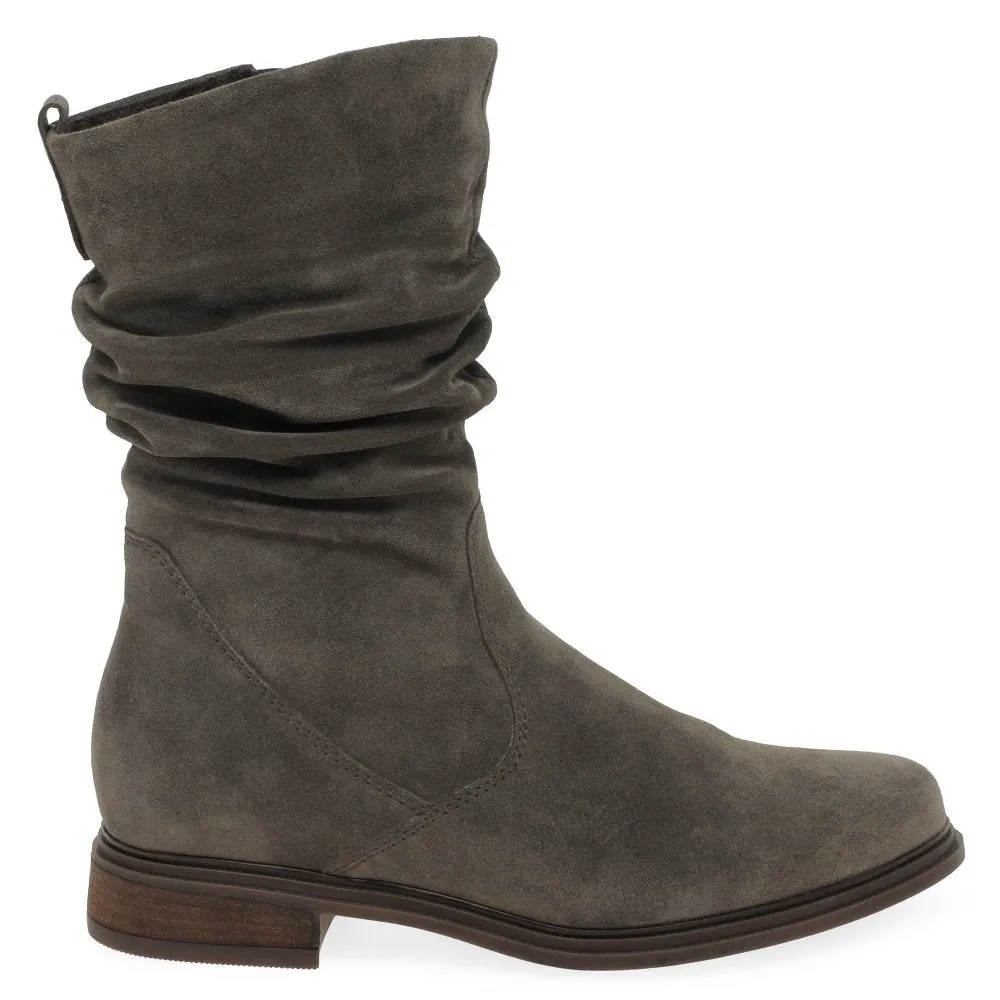 Gabor 52.793.30- Hodie Women's Calf Length Boots - Mohair Suede