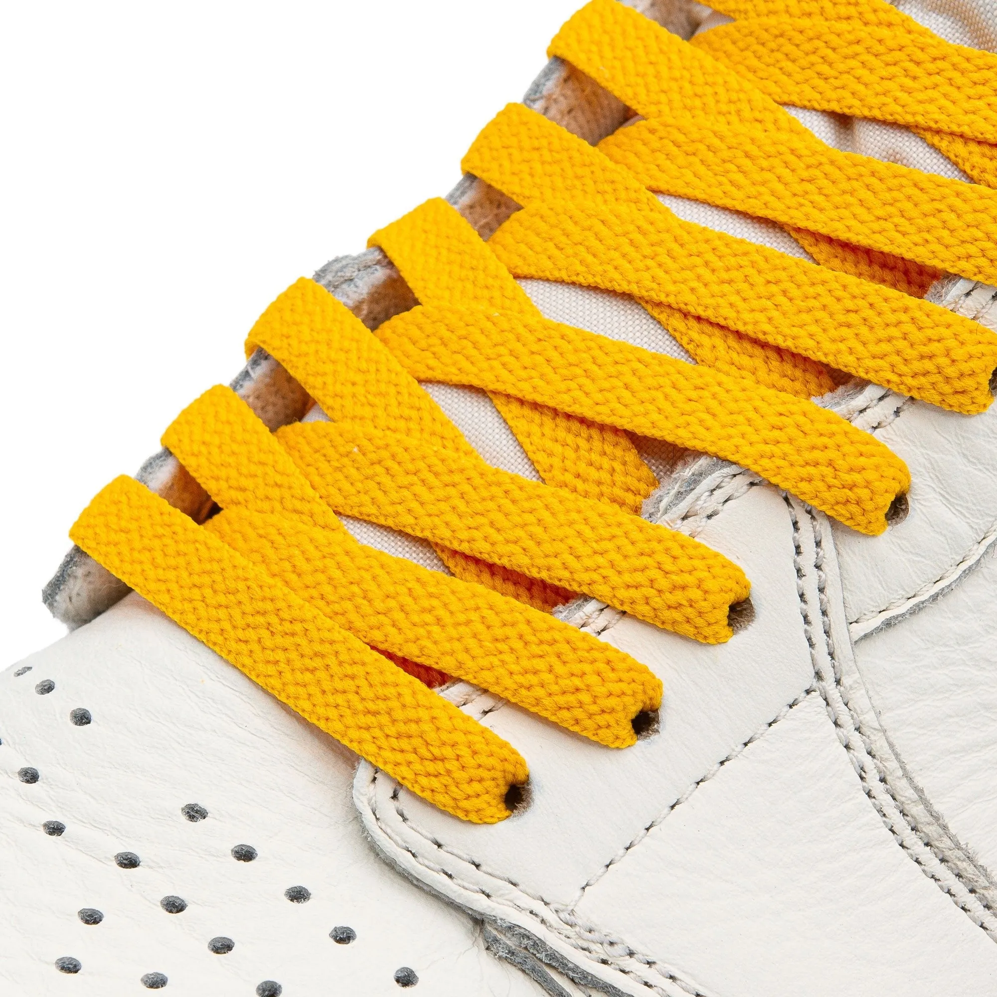 Gold Jordan 1 Replacement Shoelaces