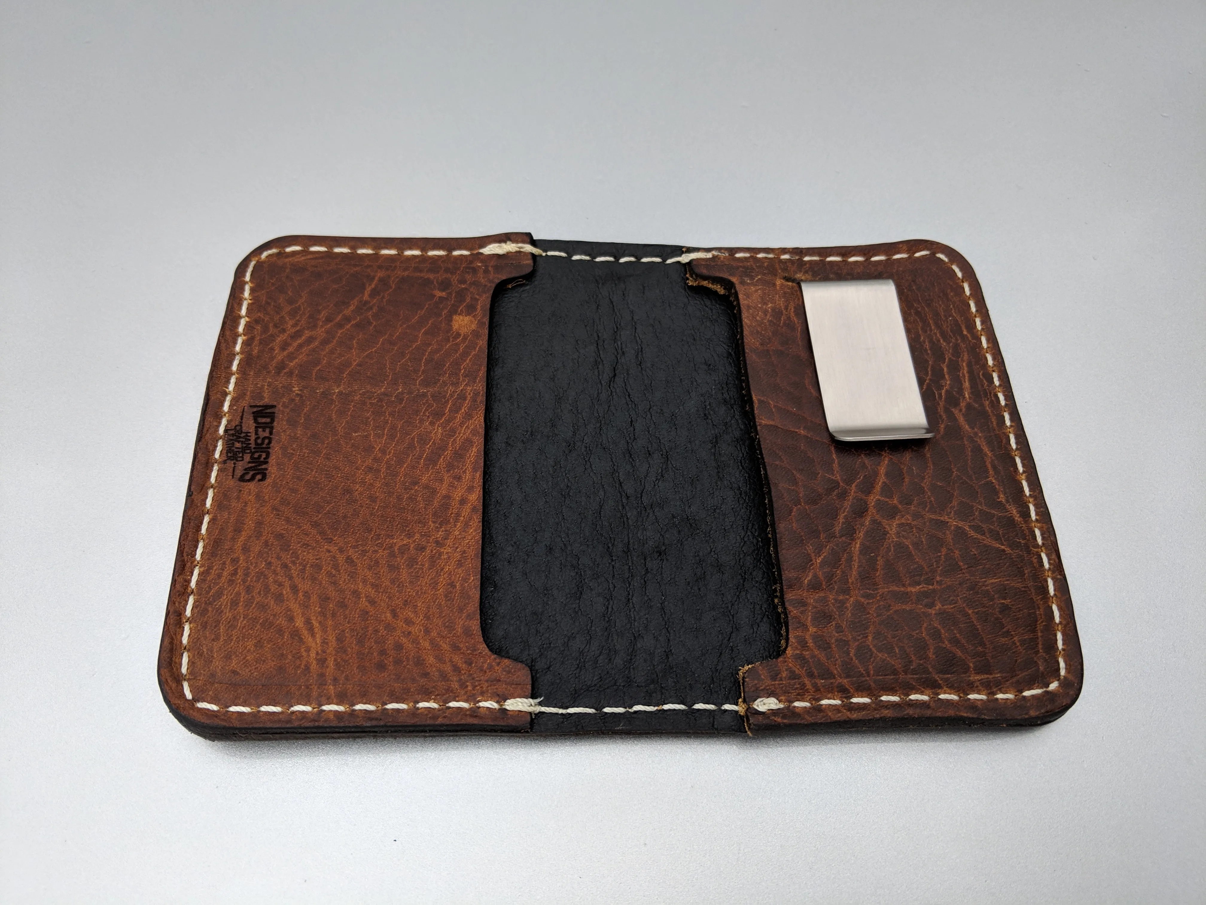 Handcrafted Lineman Brotherhood Premium Leather Wallet