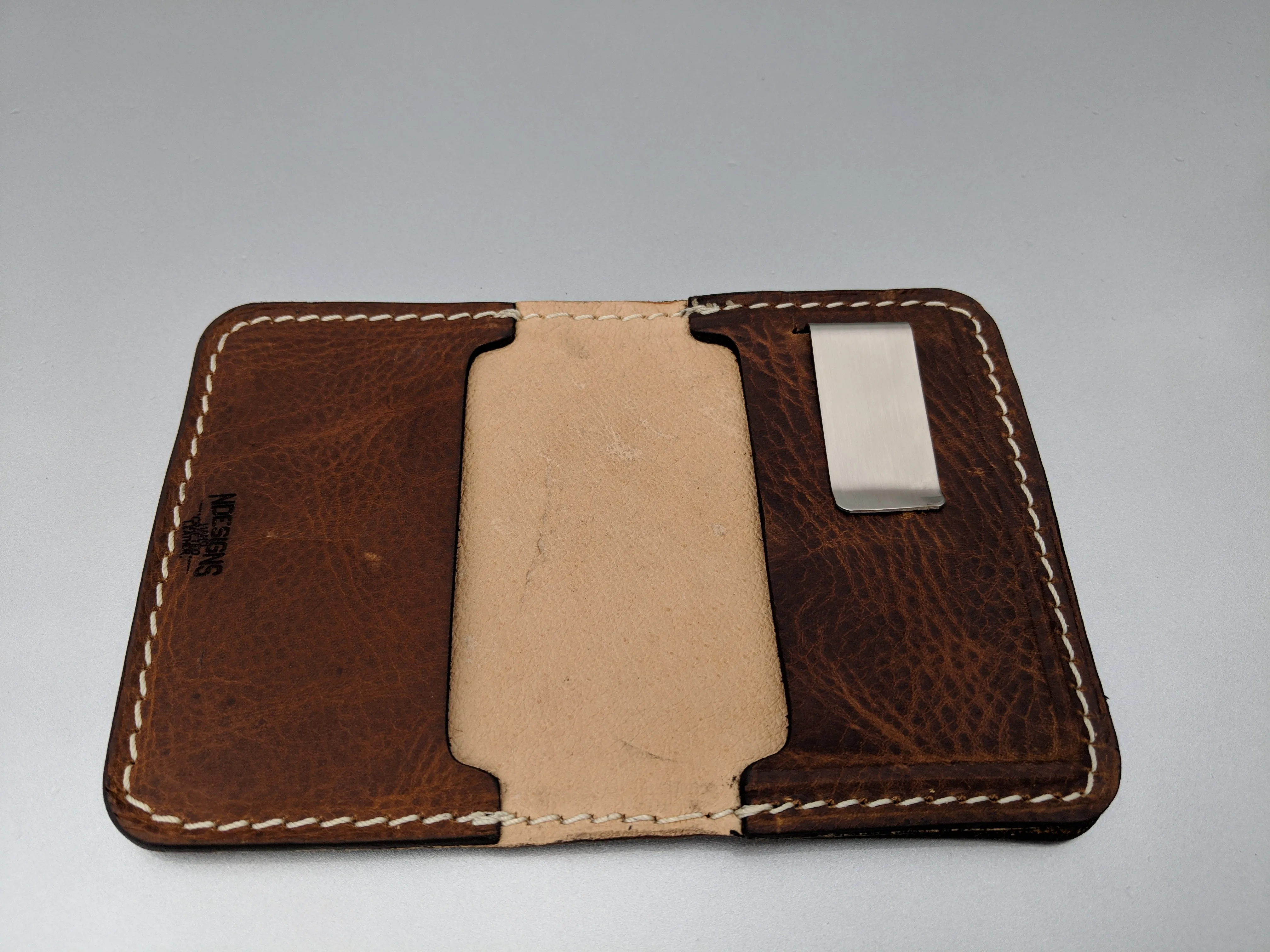 Handcrafted Lineman Brotherhood Premium Leather Wallet