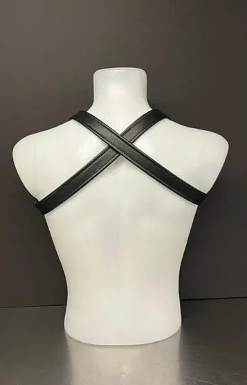 Harness X with Silver Snaps - Small/Medium