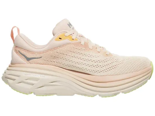 Hoka | Bondi 8 | Women's | Cream/Vanilla