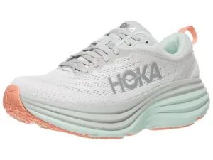 Hoka | Bondi 8 | Women's | Stardust/Aqua Breeze