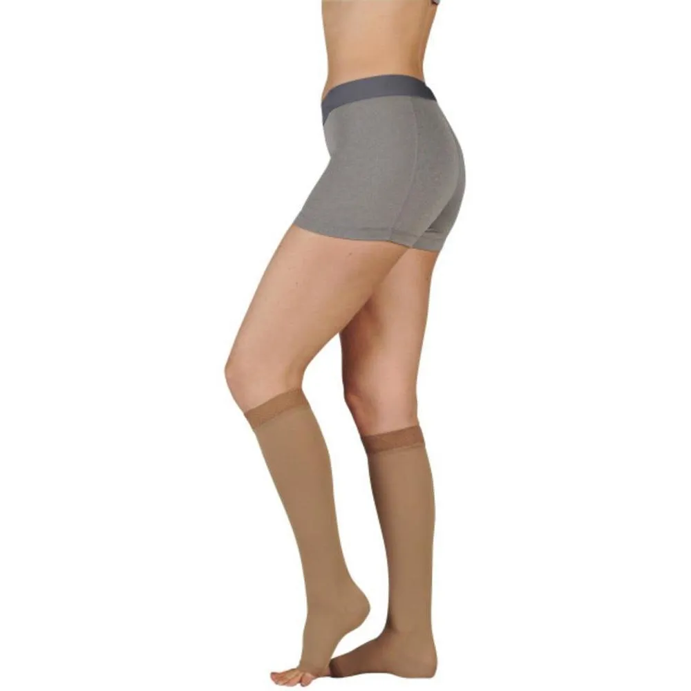 Juzo Soft Knee High w/ Silicone Top Band 15-20 mmHg