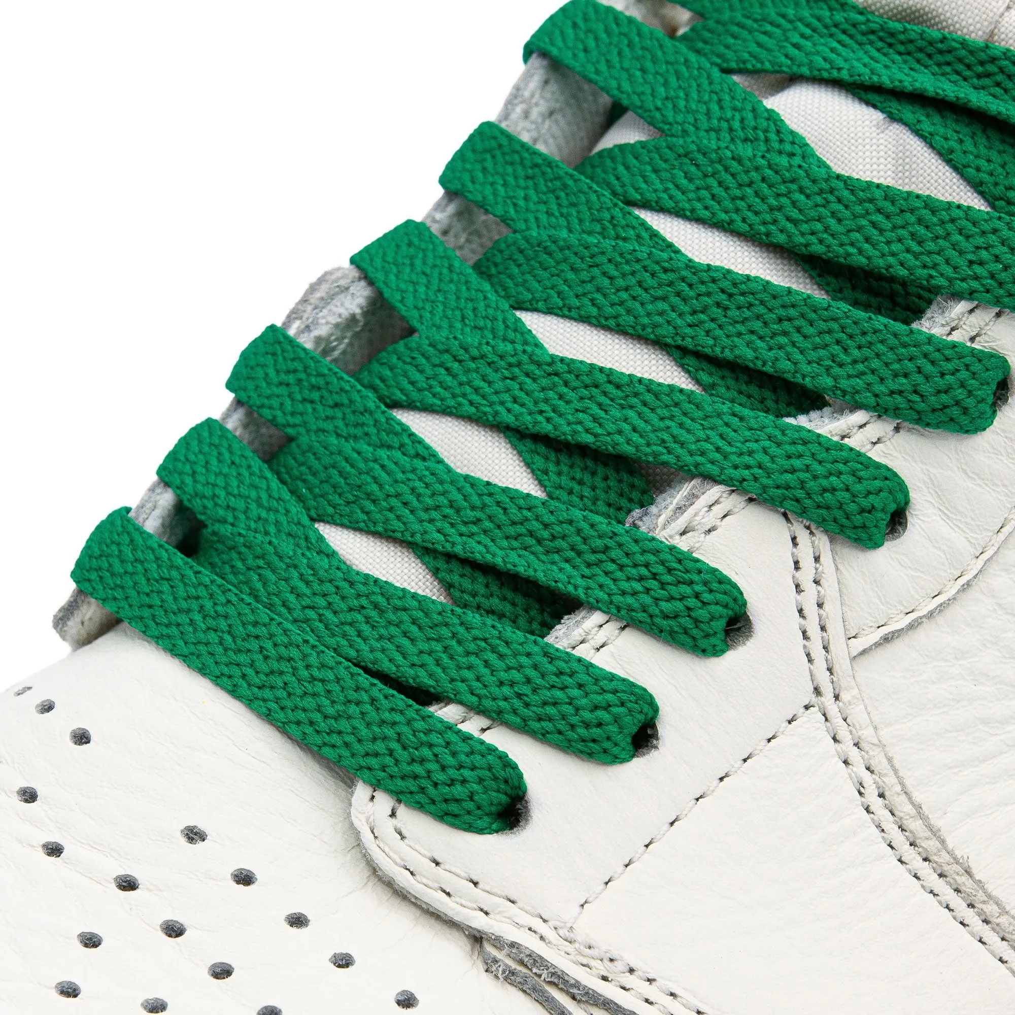 Kelly Green Jordan 1 Replacement Shoelaces