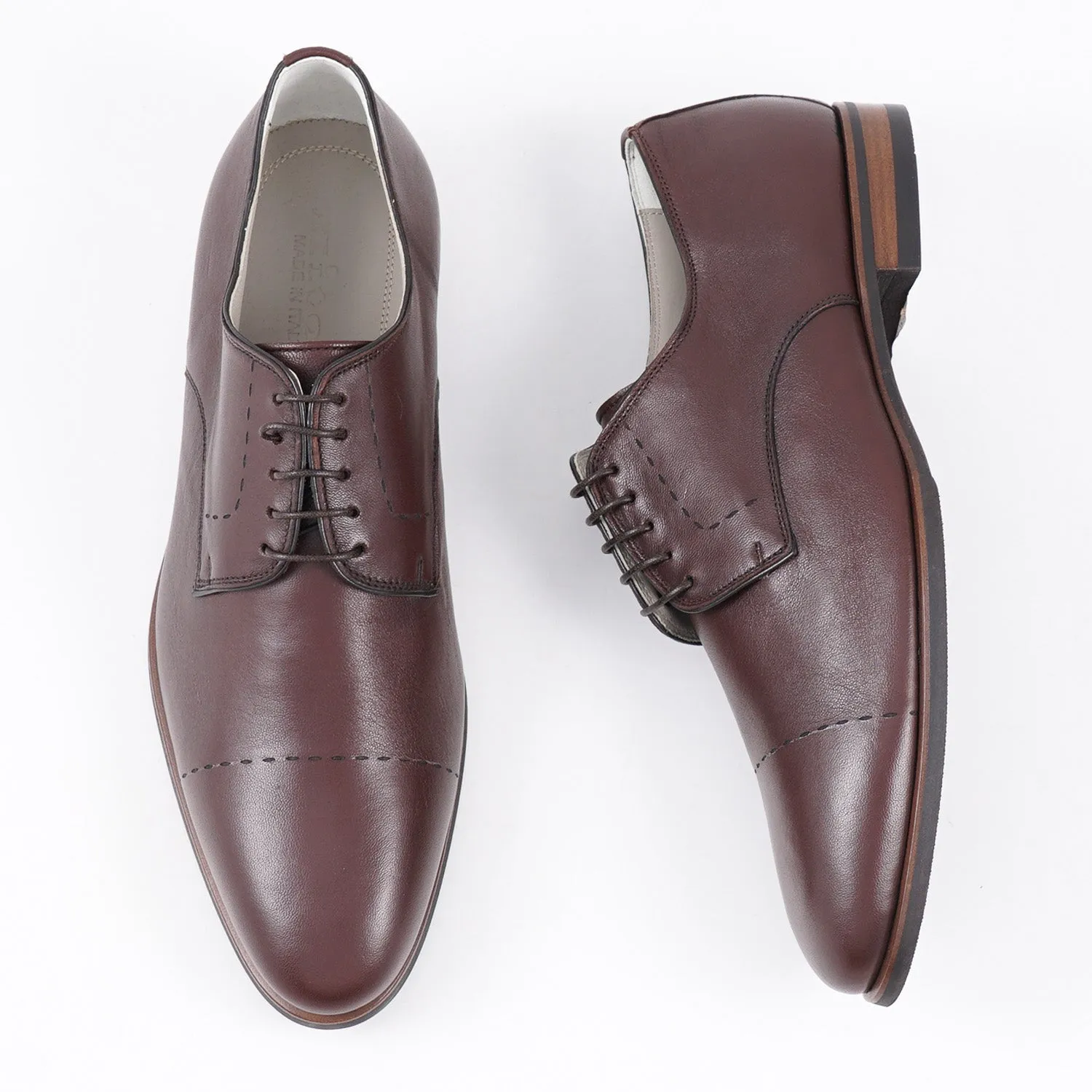 Kiton Soft Goatskin Leather Derby