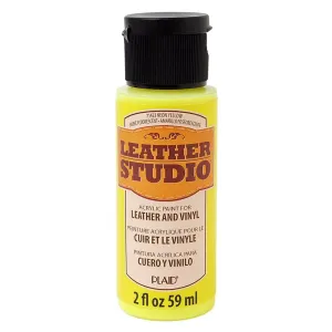 Leather Studio Paint Yellow 2 Oz.