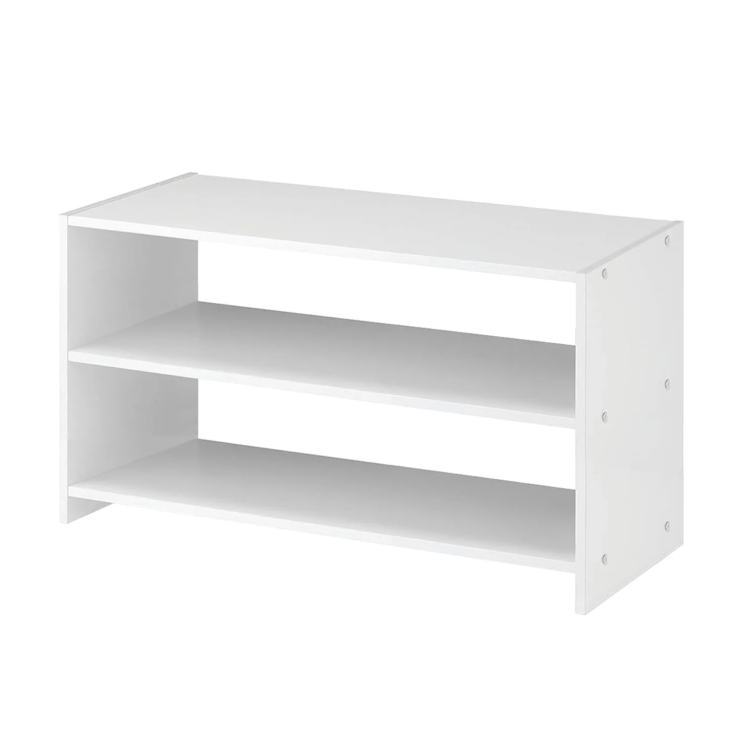 Lukzer Engineered Wood Shoe Rack Cabinet Bench Boots Multipurpose Rack Shoe Stand for Home Living Room Bedroom Storage Shelf Organizer (SR-004/White/68.5X48.3X30cm)