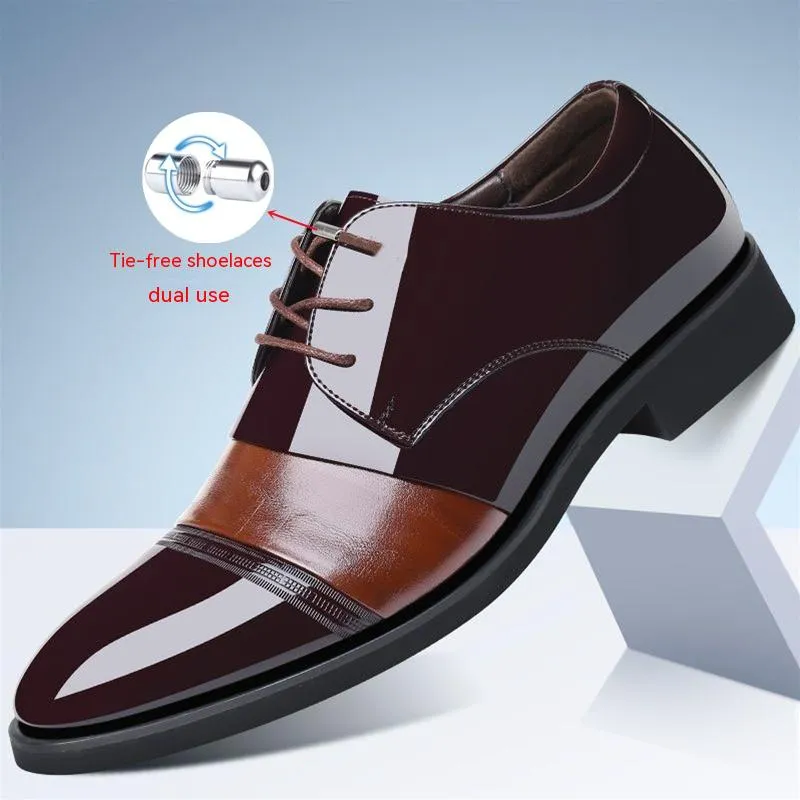 Men's Leather Shoes Casual Photo Increase