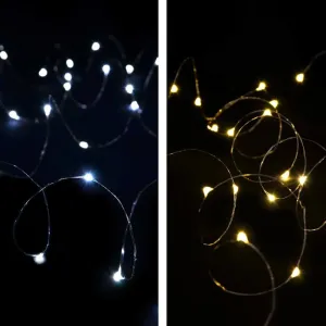 Micro LED Copper Wire Fairy Lights USB Christmas Lights