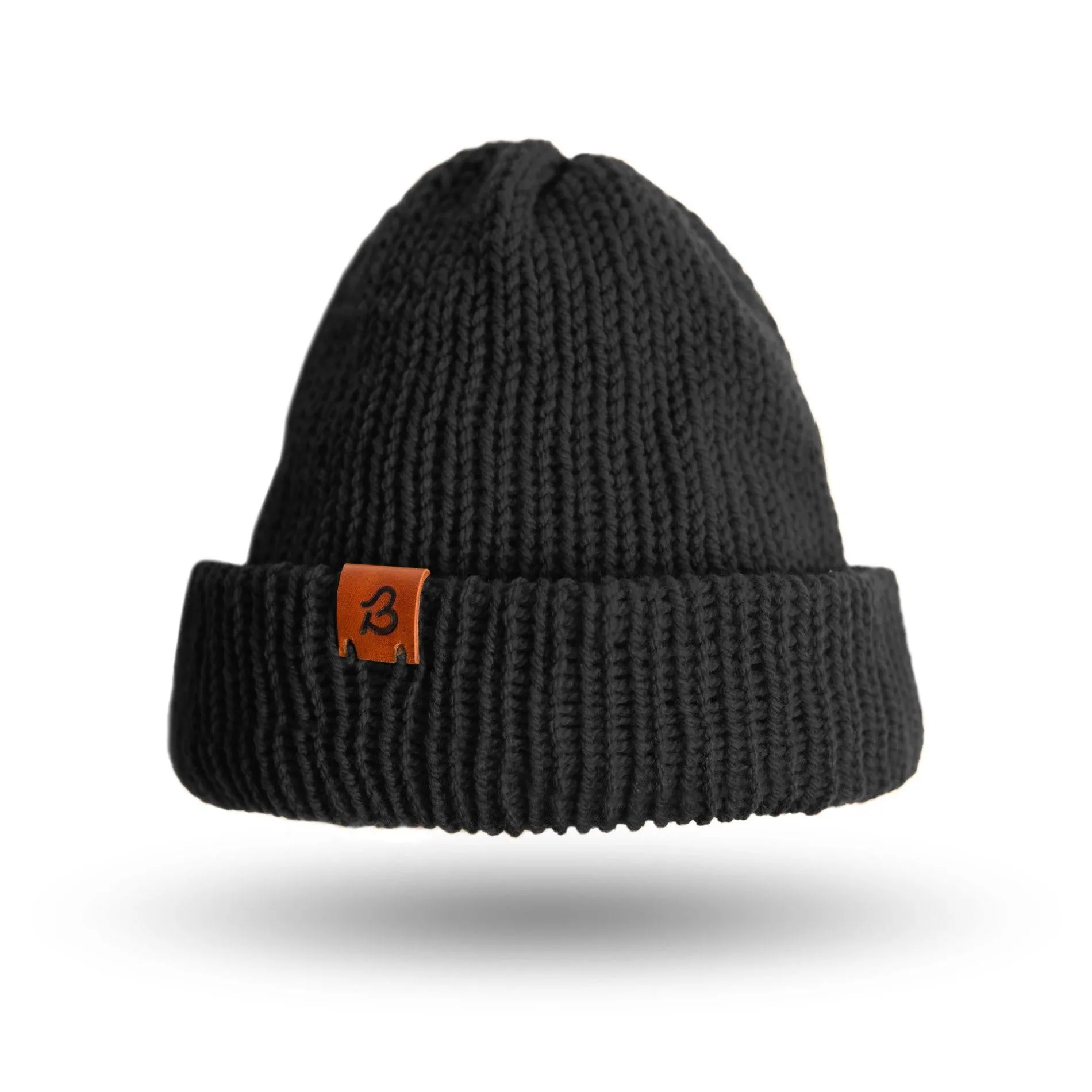 Midnight Black Slack Fit Wooly Hat