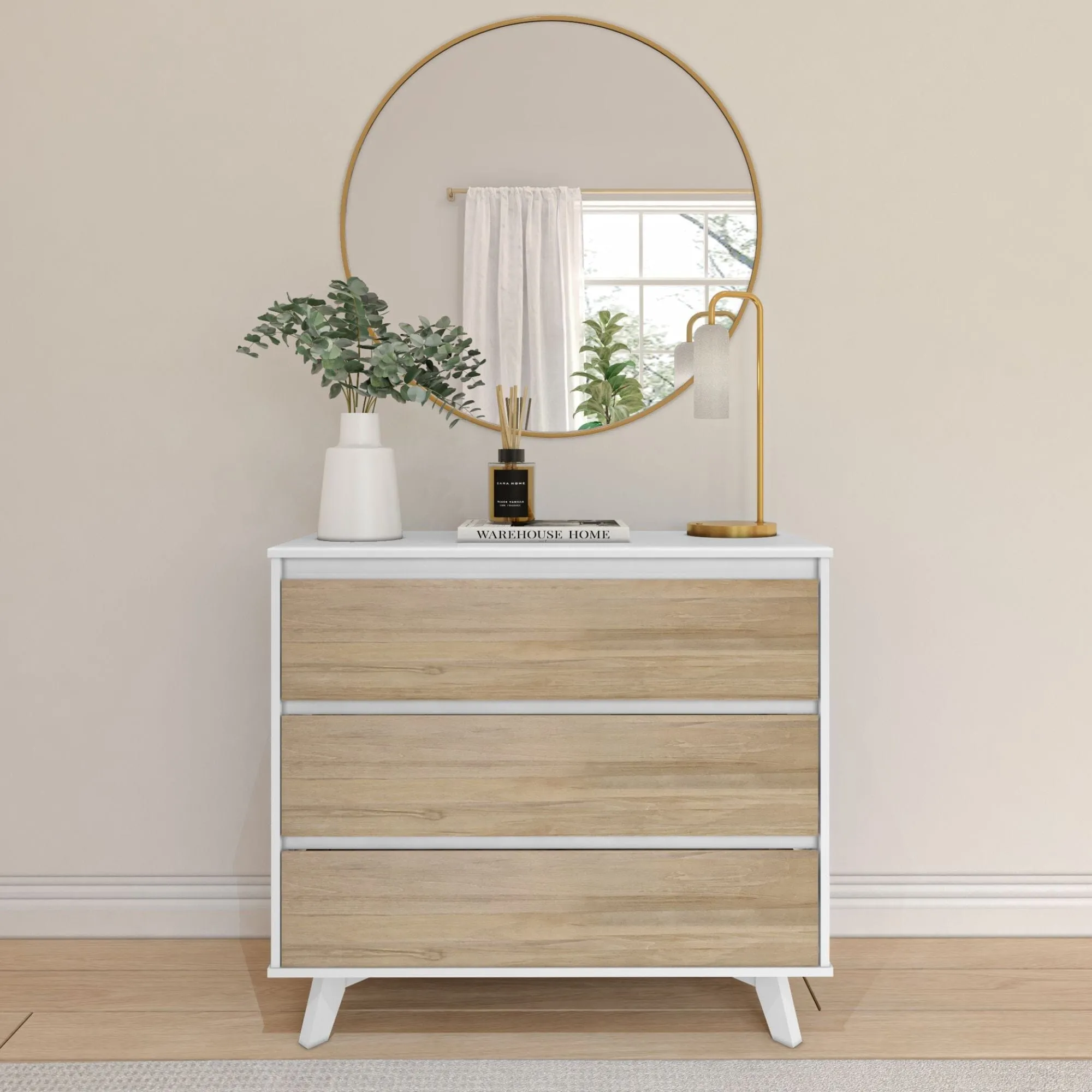 Modern 3-Drawer Dresser