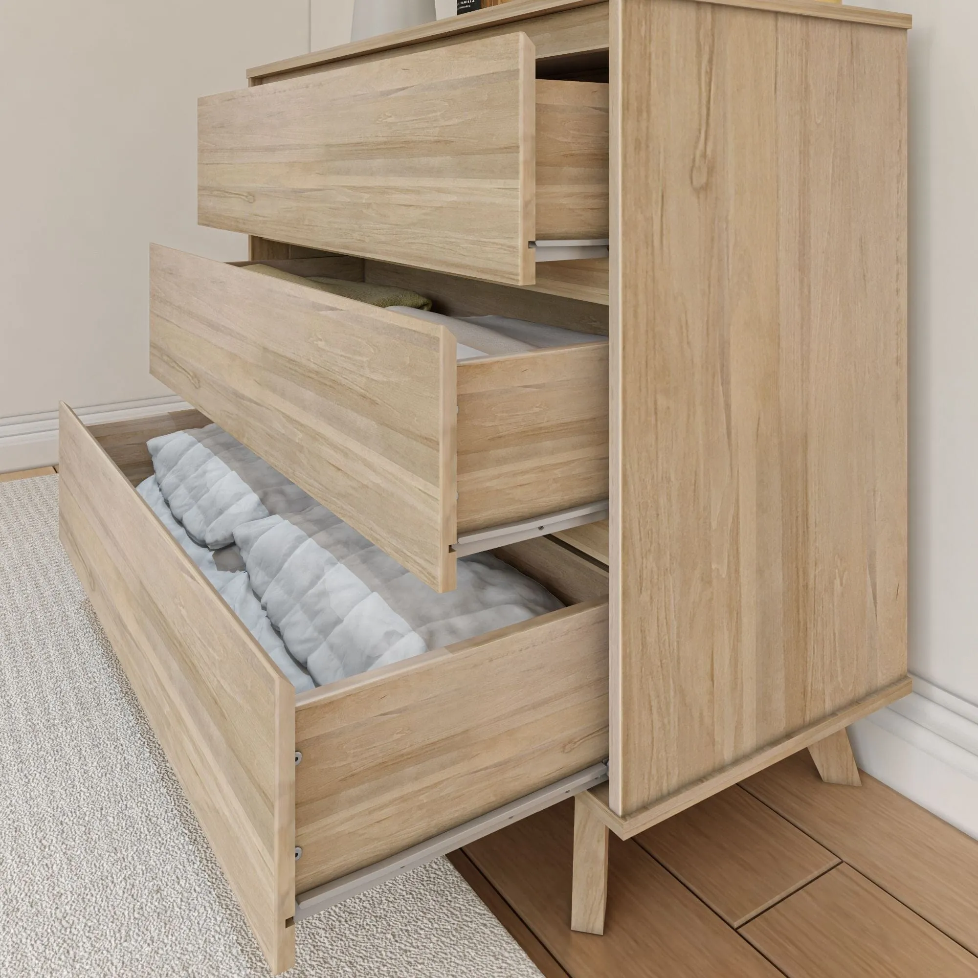 Modern 3-Drawer Dresser