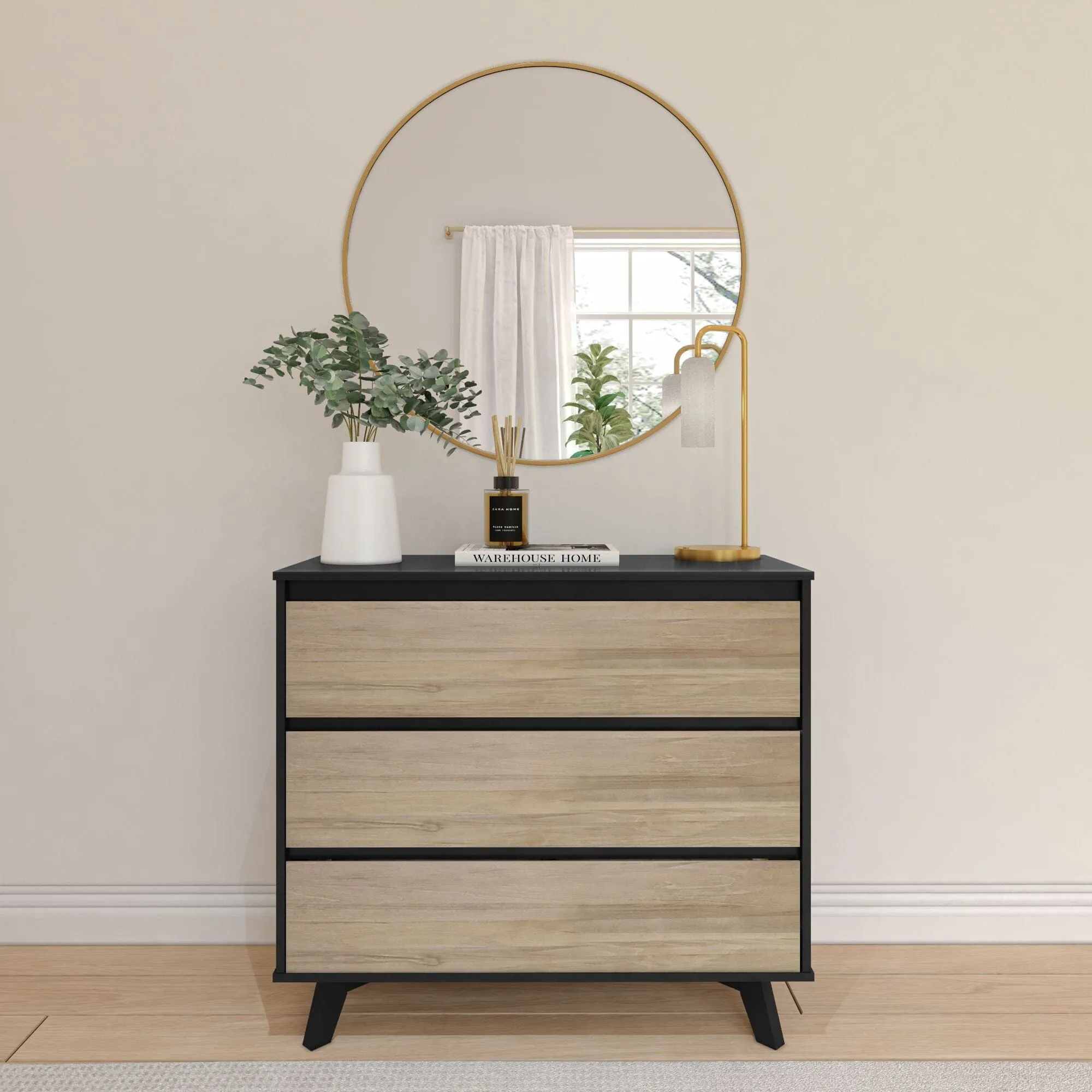 Modern 3-Drawer Dresser