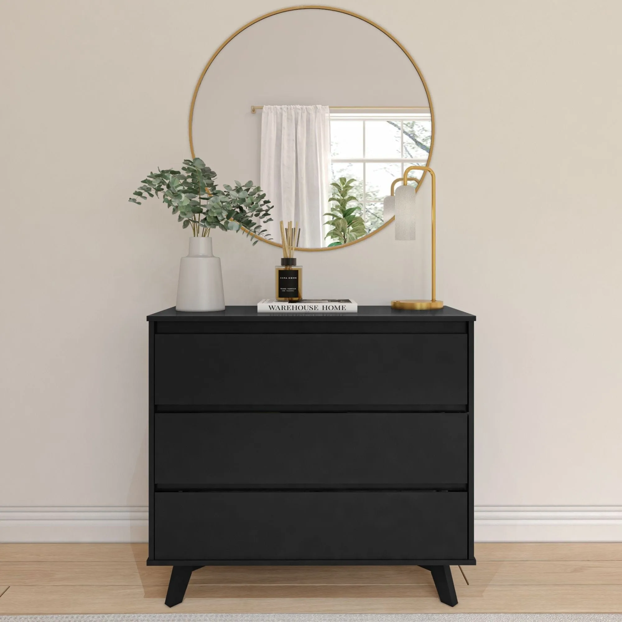 Modern 3-Drawer Dresser