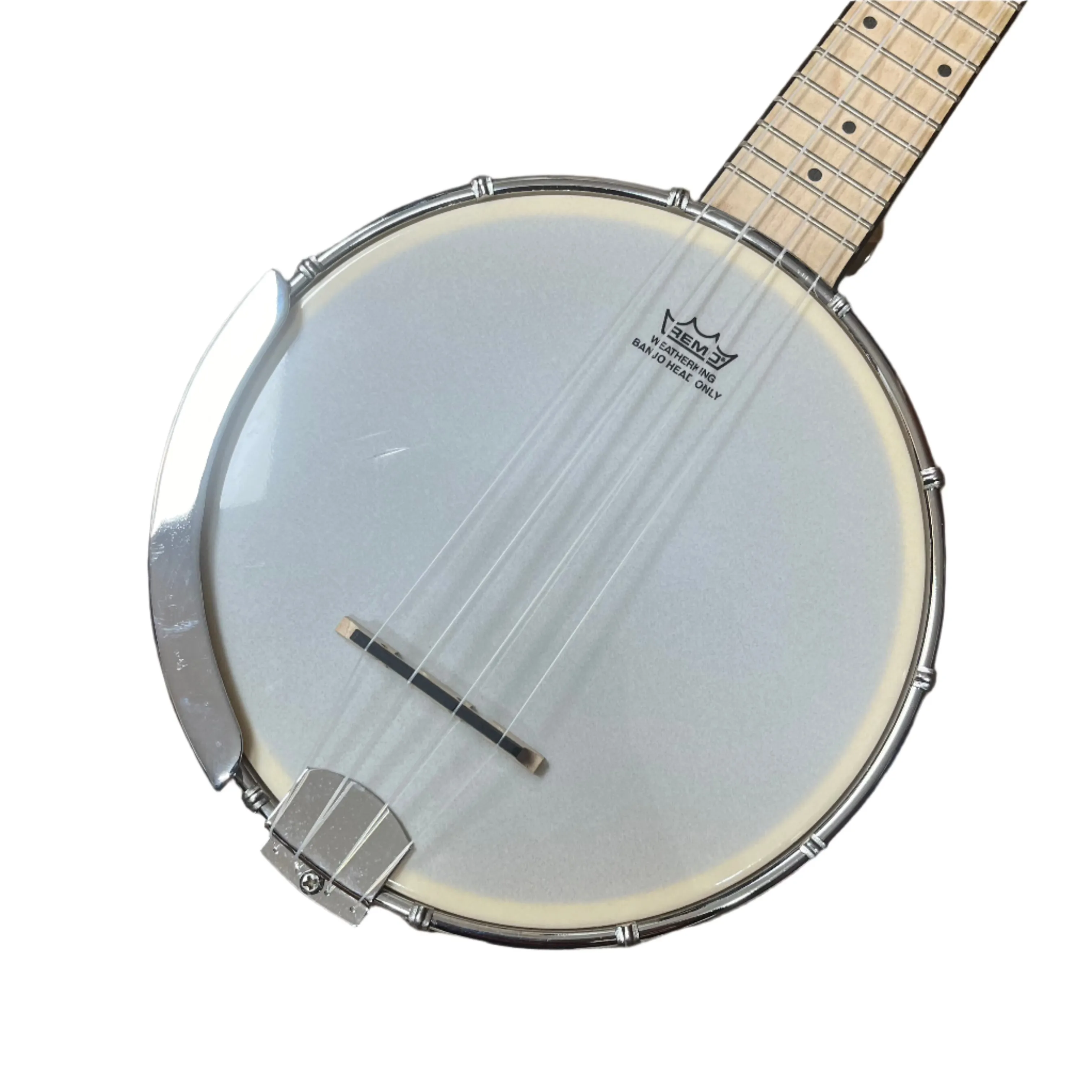 Mulucky Banjolele 4 String Banjo Ukulele w/Soft Case