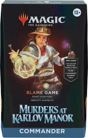 Murders at Karlov Manor - Commander Deck (Blame Game)