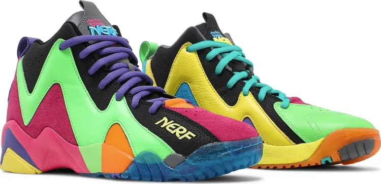 Nerf x Kamikaze 2 'backboard breaker' Reebok sneakers, multicolor