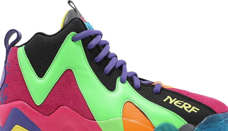 Nerf x Kamikaze 2 'backboard breaker' Reebok sneakers, multicolor