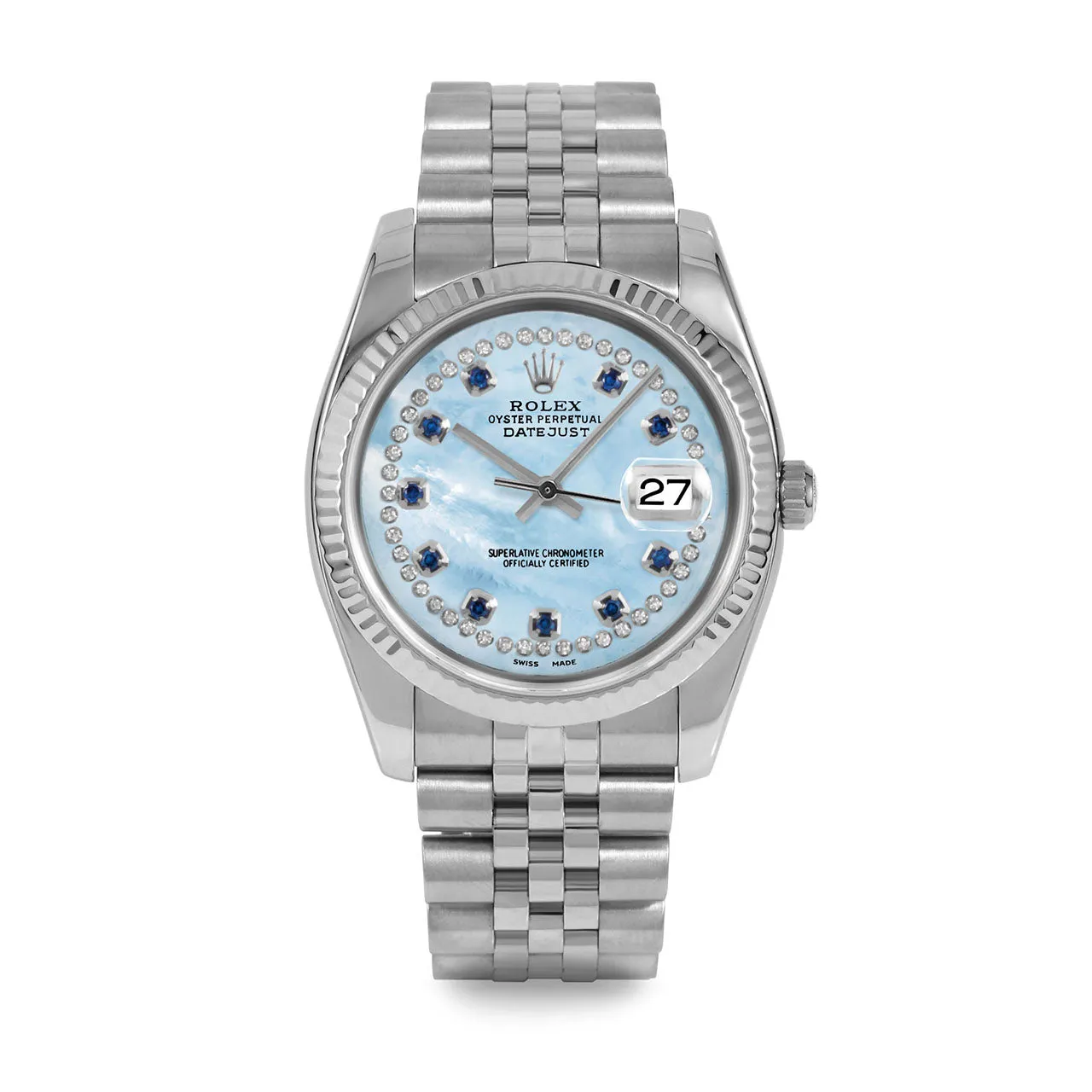 Rolex Datejust 36mm | 116234-LBMOP-STRS-FLT-JBL