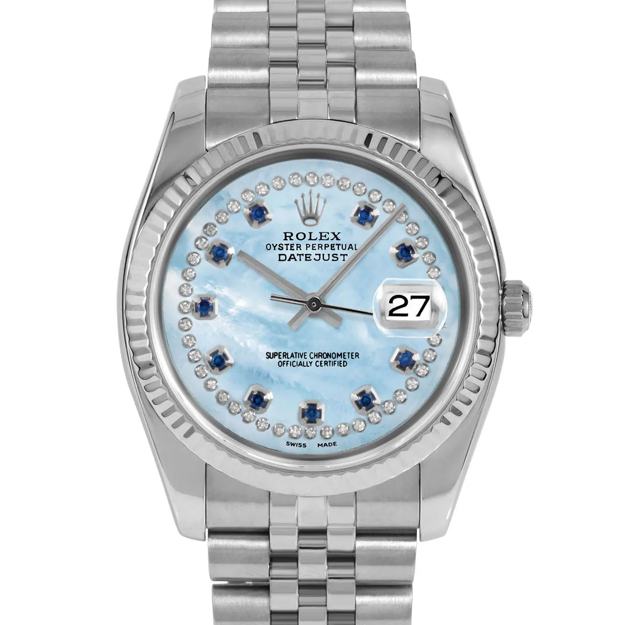 Rolex Datejust 36mm | 116234-LBMOP-STRS-FLT-JBL